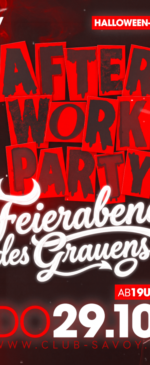 After Work Halloween - Feierabend des Grauens