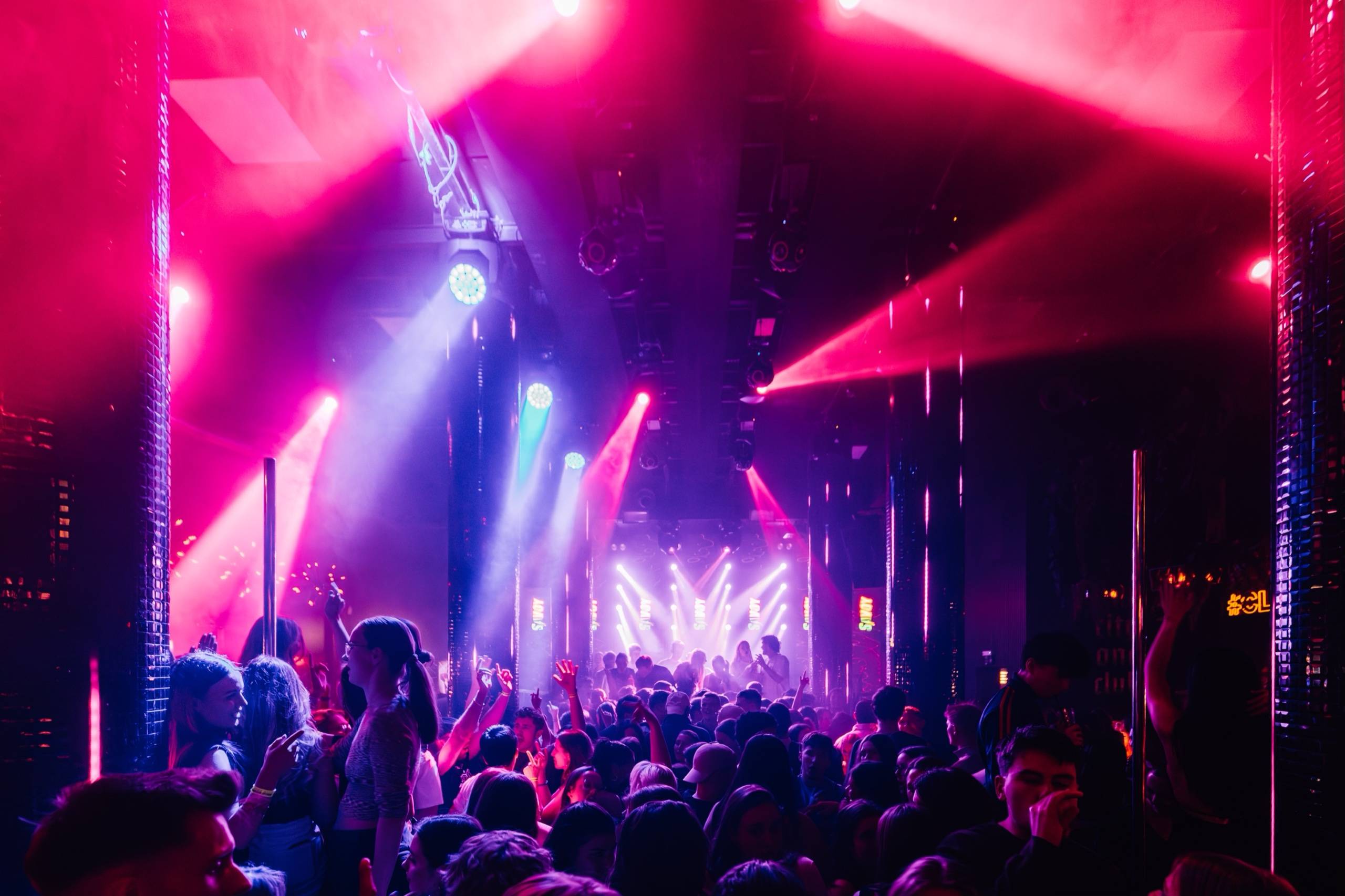 Blick in den Club Savoy