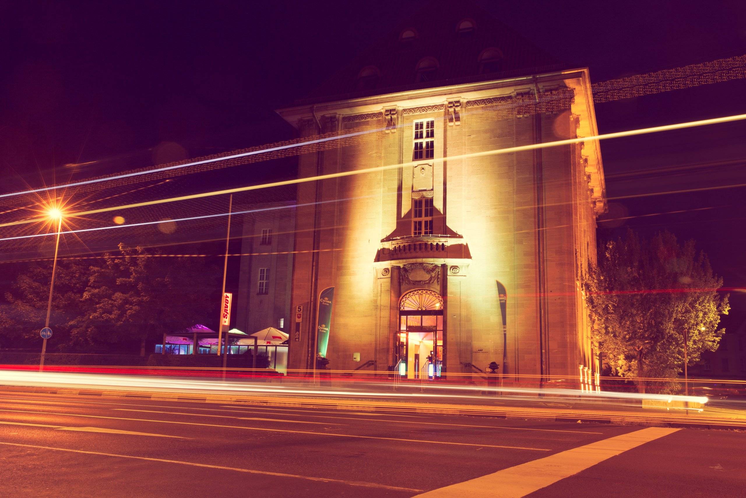 Blick auf den Club Savoy